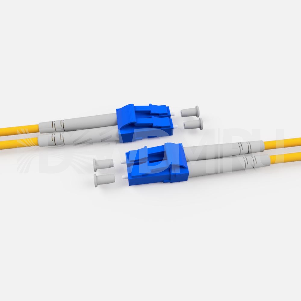 Патч-корд оптический LC/UPC-LC/UPC, SM, Duplex, 3мм, 10 метров - ДВДМ.РУ (DSO-DLCULCU3LS10)